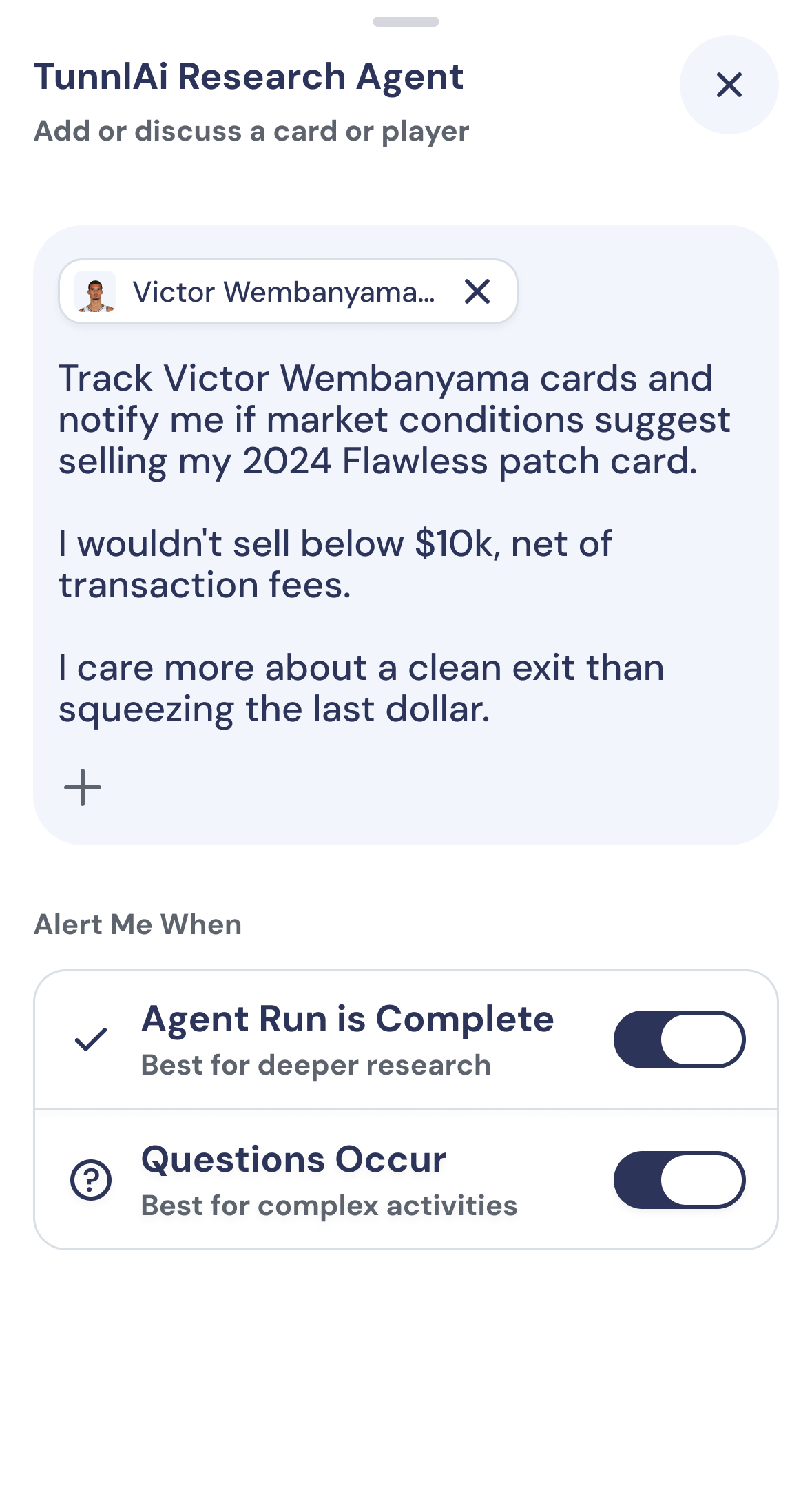 Act with confidence screen
